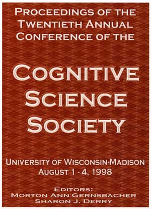 Proceedings of the Twentieth Annual Conference of the Cognitive Science Society